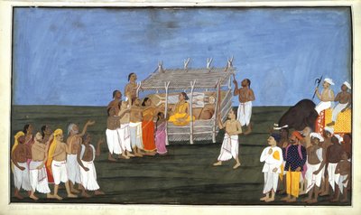 Brahmin Ceremony, Illustration from 