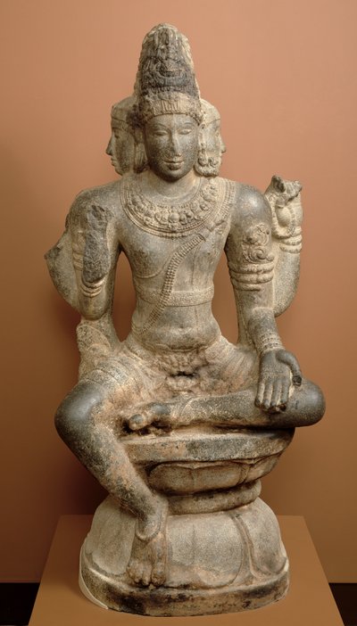 Brahma, Chola Dynasty by Indian School
