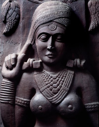 Buddhism: Sudarsana Yakshini (detail) by Indian School