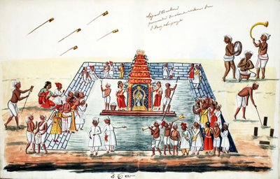 Ceremony by Indian School
