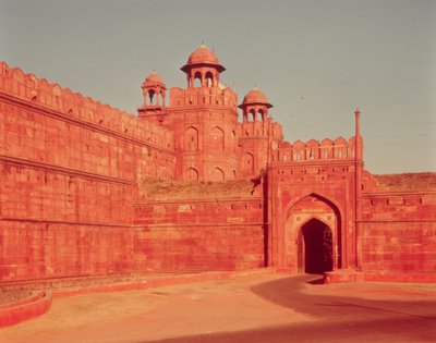 Delhi Gate in the Red Fort, built 1639-48 by Indian School