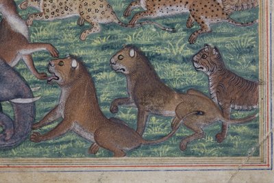 (detail) The Jackal who Pronounced Himself King by Indian School