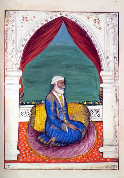 Dewan Ajodia Pershad, from The Kingdom of the Punjab, its Rulers and Chiefs, volume II by Indian School