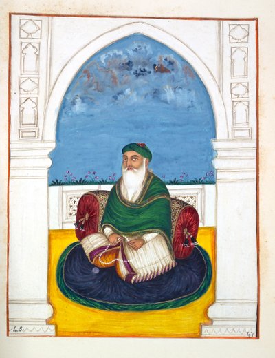 Fakir Imamuddin, from The Kingdom of the Punjab, its Rulers and Chiefs, volume II by Indian School