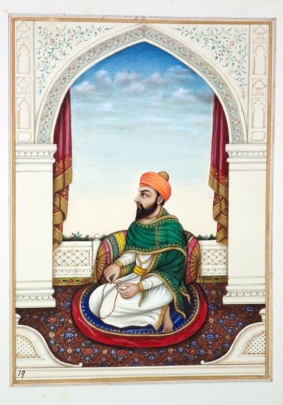 Fakir Syad Aziz-o-Deen, from The Kingdom of the Punjab, its Rulers and Chiefs, volume I by Indian School