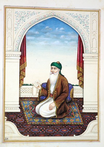 Fakir Syad Nur-o-Deen, from The Kingdom of the Punjab, its Rulers and Chiefs, volume I by Indian School