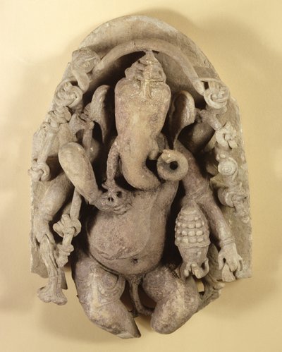 Figure of Ganapati, Chandella Dynasty by Indian School