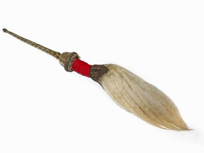 Fly Whisk from Bahadur Shah’s Palace, Delhi, 1857 by Indian School