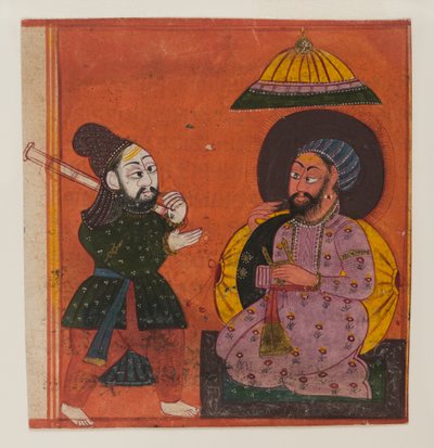 Fragment of a Page from a Markandeya Purana Series by Indian School
