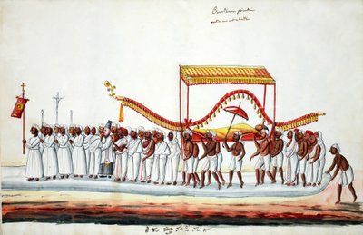 Funeral Procession by Indian School