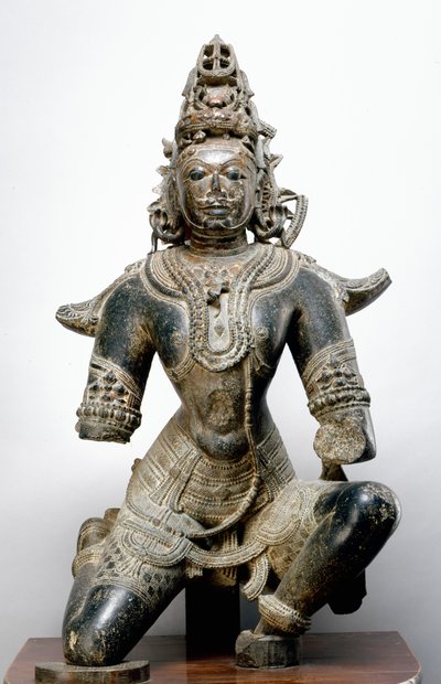 Garuda, from Mandla Fort, Madhya Pradesh, 1200 AD by Indian School
