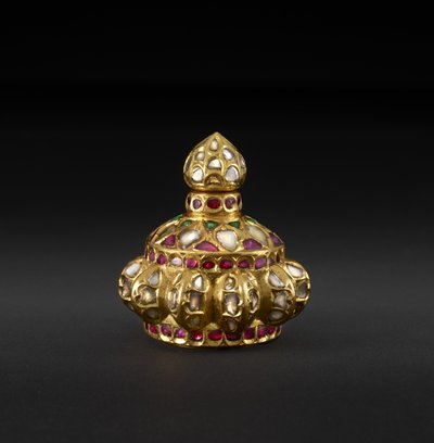 Gem-Set Kohl Bottle by Indian School