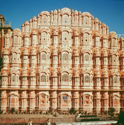 Hawa Mahal (Palace of the Winds) built in 1799 by Indian School