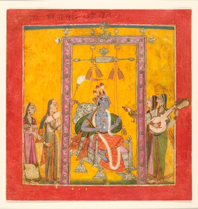Hindola Raga, c.1700 by Indian School