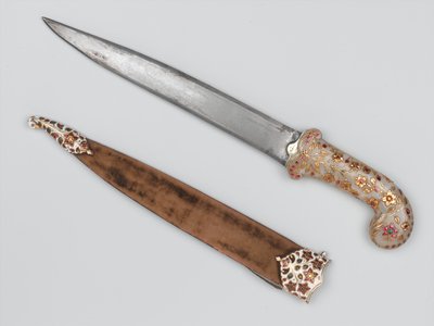 Khanjar that belonged to Tipu Sultan, taken at Seringapatam, circa 1799 by Indian School