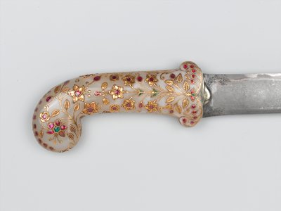 Khanjar that belonged to Tipu Sultan, taken at Seringapatam, c.1799 by Indian School