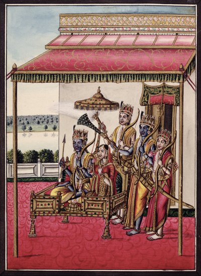 Rama, from the Hindu epic the 
