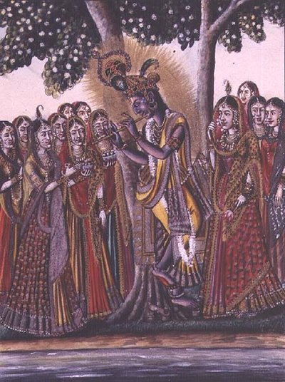Krishna, from the Hindu epic the 