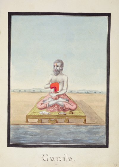 The sage, Kapila, from the Hindu epic the 