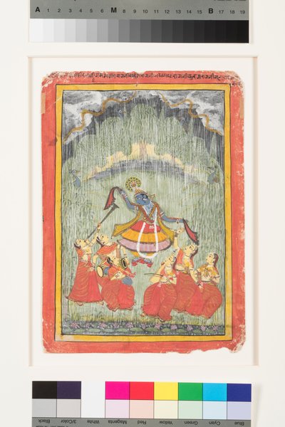 Megh Malar Raga by Indian School
