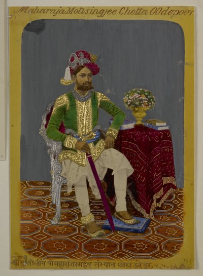 Moti Singh of Udaipur, c.1870 by Indian School
