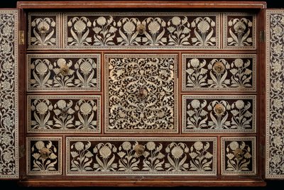 Mughal cabinet, Gujarat or Sindh, Western India by Indian School