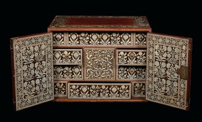 Mughal cabinet, Gujarat or Sindh, Western India by Indian School