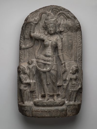 Nativity scene: the Birth of Buddha by Indian School