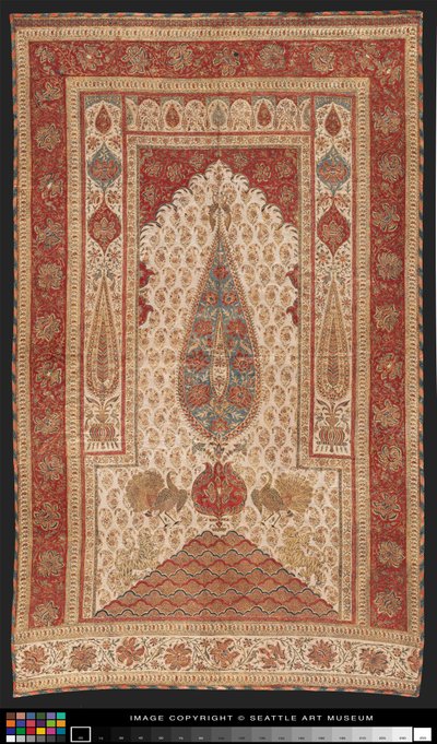 Palampore (bed covering), early 19th century by Indian School