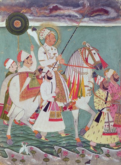 Portrait of Maharajah Ajit Singh of Jodhpur (1678-1724) by Indian School