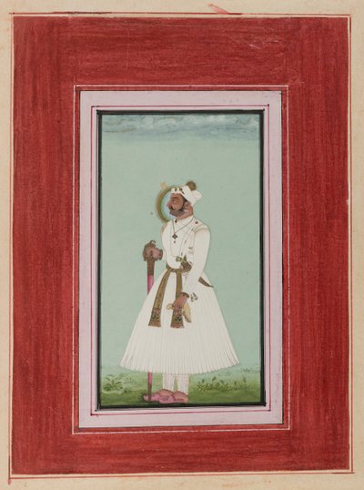 Portrait of Rao Vir Singh by Indian School