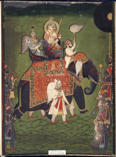 Rana Jawan Singh of Mewar by Indian School