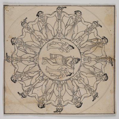 Rasa-lila by Indian School