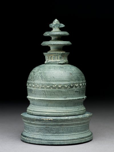 Reliquary in the Form of a Stupa by Indian School