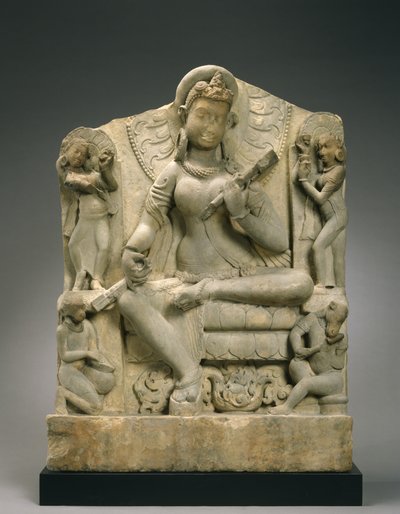 Sarasvati by Indian School