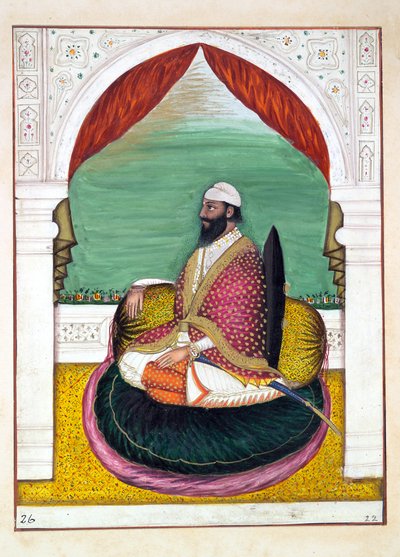 Sirdar Mangal Singh, from The Kingdom of the Punjab, its Rulers and Chiefs, volume I by Indian School