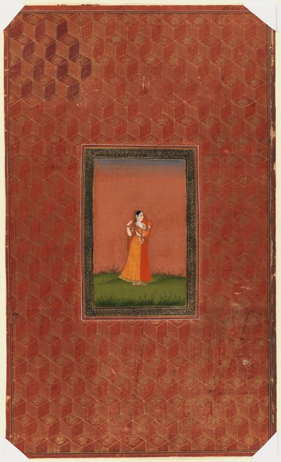 Standing woman by Indian School