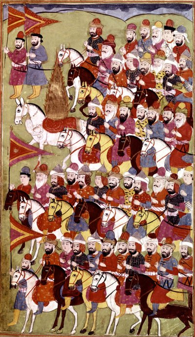 Story of the Prophet Muhammad, Hamla-i-Haydari by Indian School
