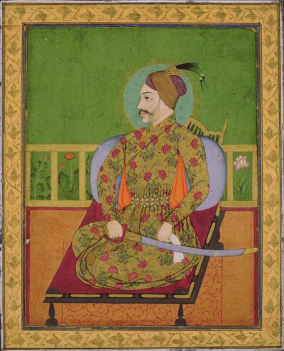 Sultan Abdullah Qutubshah of Golconda (reg.1626-72) Deccan, Mughal, c.1640 by Indian School