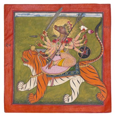 The Boar-faced Goddess, Varahi, c.1660-70 by Indian School