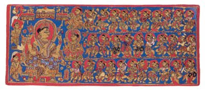 The Heavenly Court of Indra, from the 