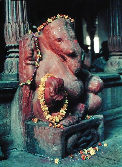 The Elephant God, Ganesh by Indian School