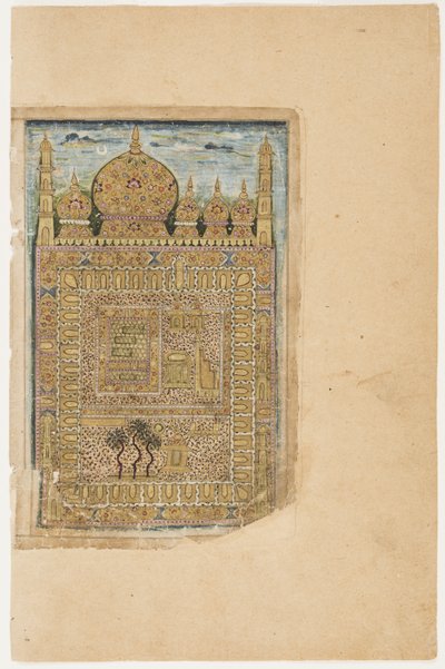 The Tomb of the Prophet in Medina, from Dala