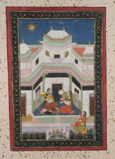 Vilaval Ragini by Indian School
