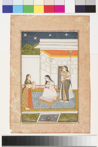 Vilaval Ragini of Hindol by Indian School