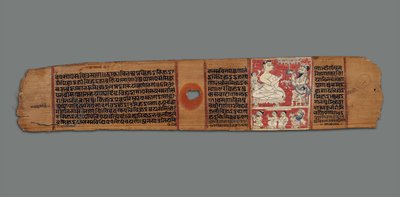 Vimalaprava converses with Raji and Lakshmi, c.1300 by Indian School