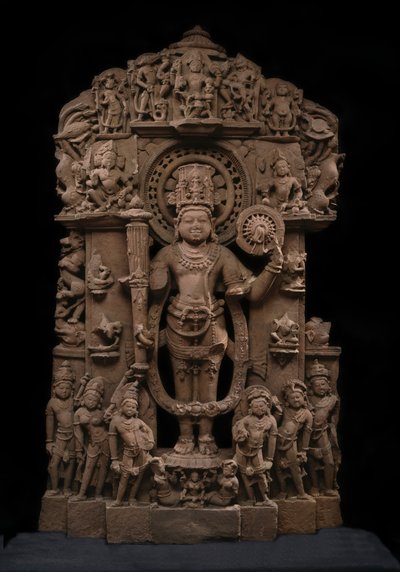 Vishnu and His Avatars, c.10th century by Indian School
