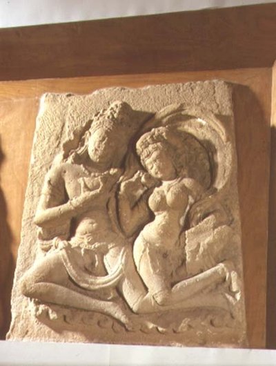 Visvarupa Vishnu in Cosmic Glory, Shamlaji, Gujarat by Indian School