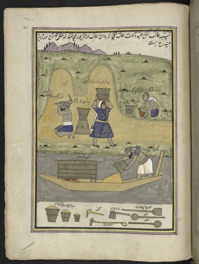 Workers Excavating Earth and Transporting It, from 