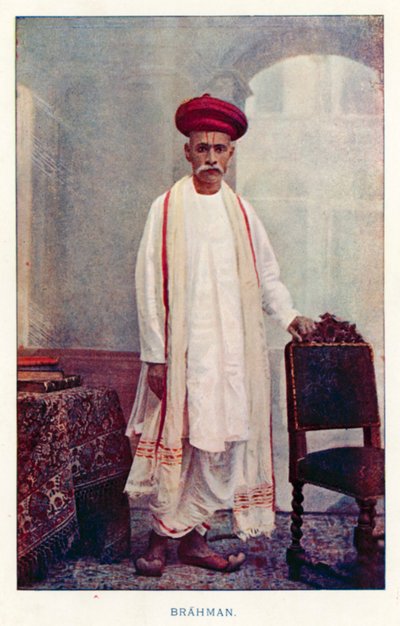 Indian Natives: Brahman by Indian photographer